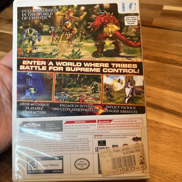 Nintendo Wii: Chaotic: Shadow Warriors, Complete & Tested - Picture 2 of 6